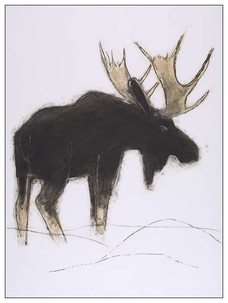 Winter Moose I